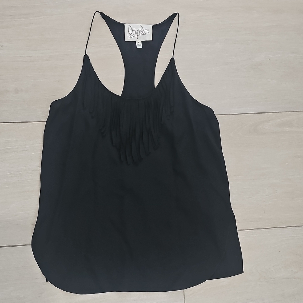Rory Beca Black Sleeveless Backless Camisole